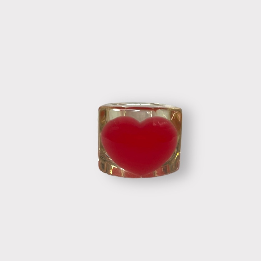 Valentine's Day 3 Heart Ring Bundle Size 7 - Picture 4 of 7
